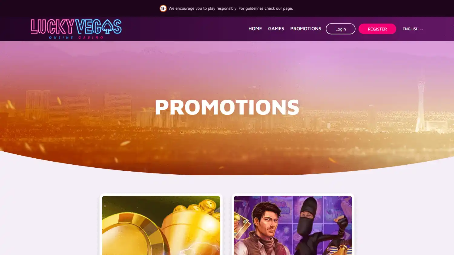 LuckyVegas Casino UK screenshot 4