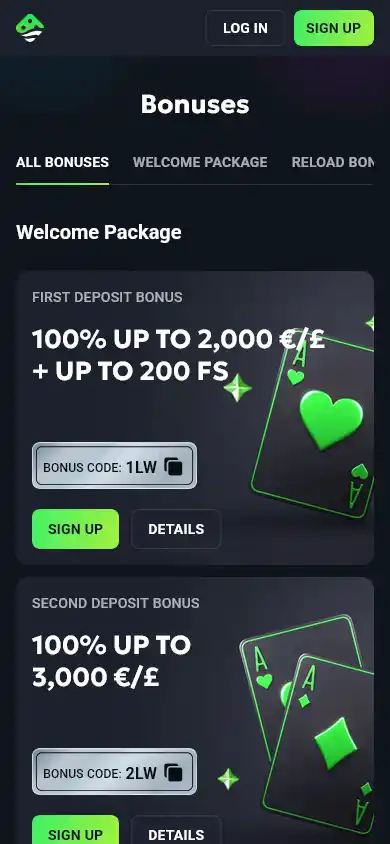 LuckyWave Casino screenshot 6