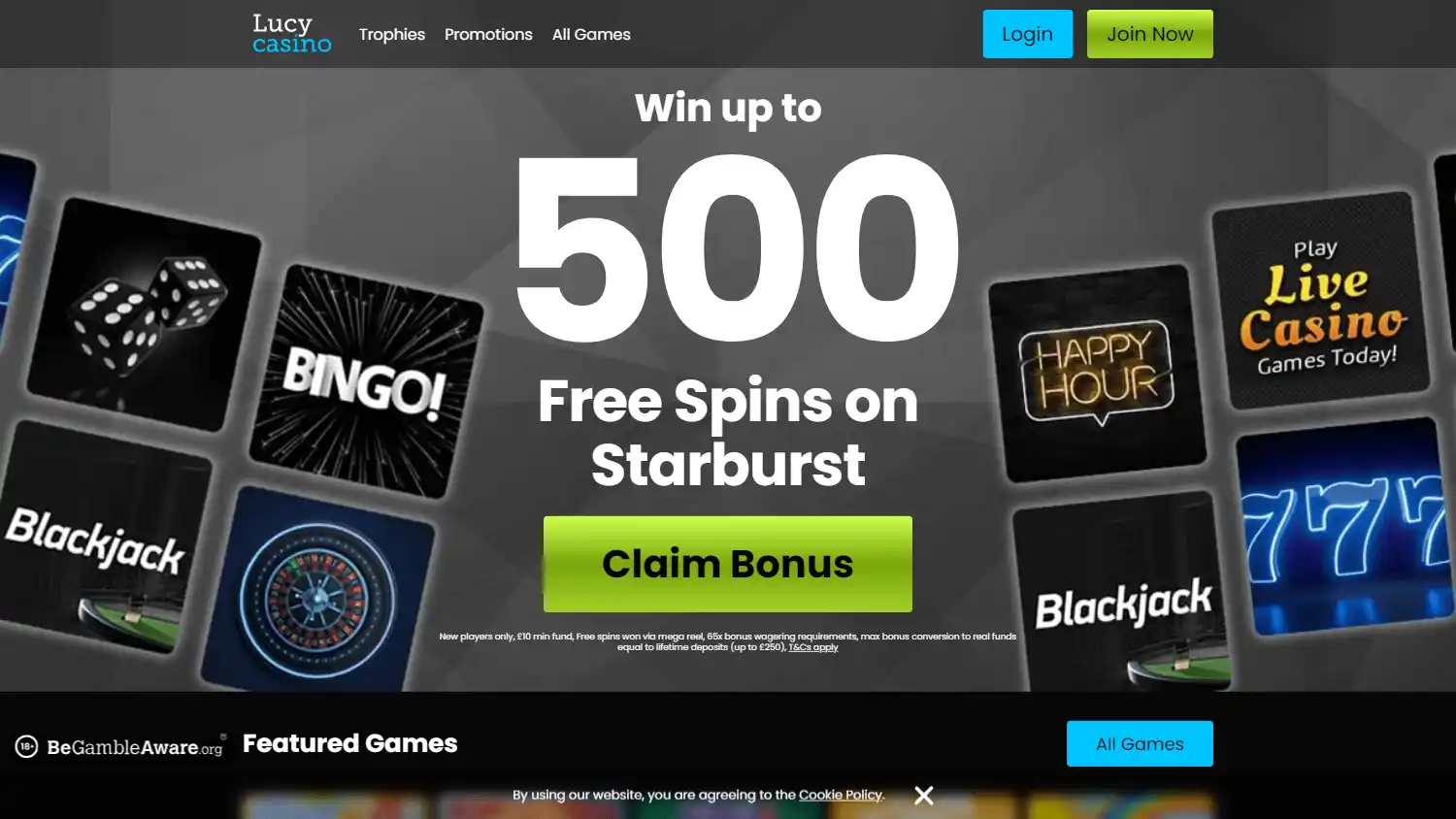 Lucy Casino screenshot 1