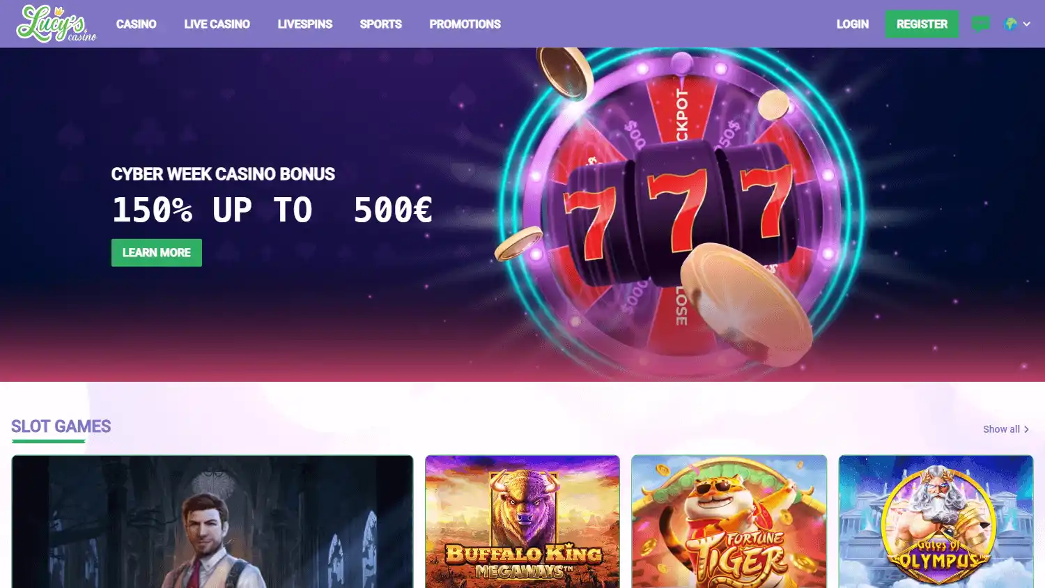 Lucy's Casino screenshot 1