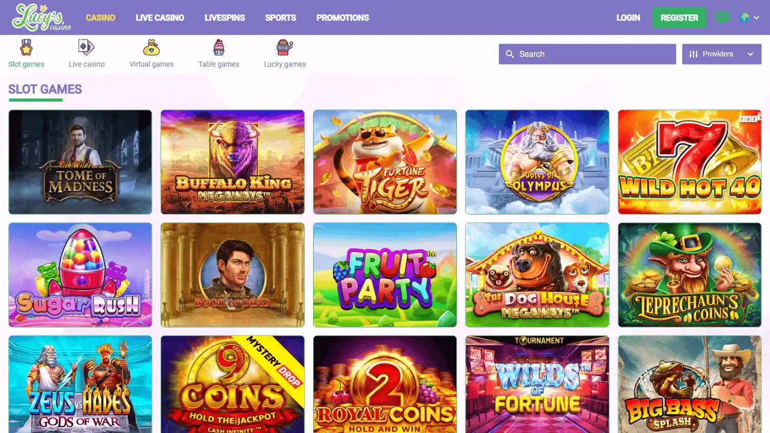 Lucy's Casino screenshot 2