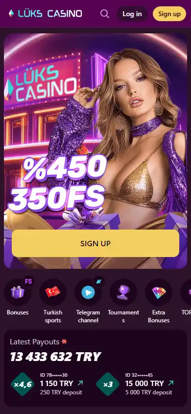 Luks Casino screenshot 4