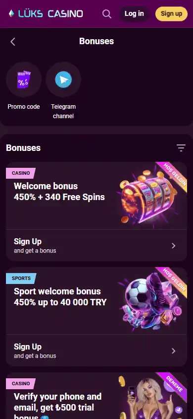 Luks Casino screenshot 6