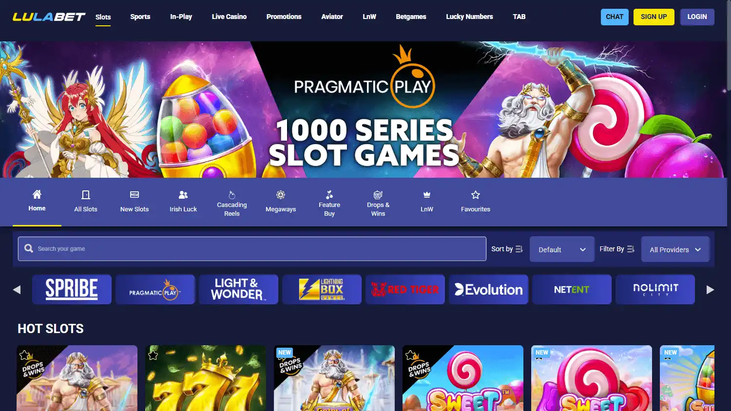 LulaBet Casino screenshot 1