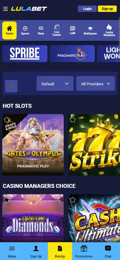 LulaBet Casino screenshot 4