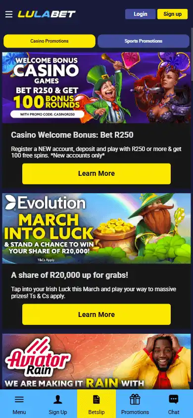 LulaBet Casino screenshot 6