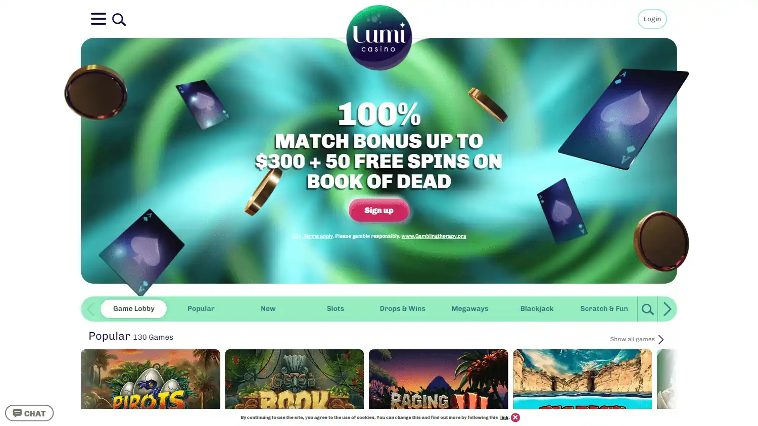 Lumi Casino screenshot 1