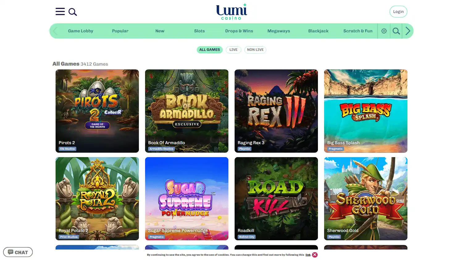 Lumi Casino screenshot 2