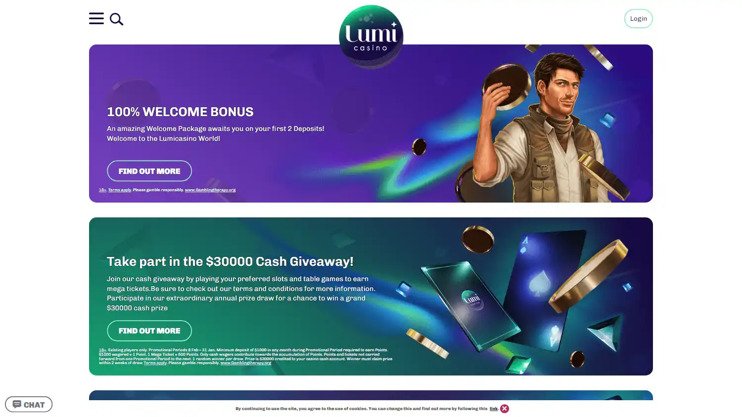 Lumi Casino screenshot 3
