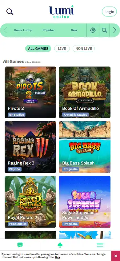 Lumi Casino screenshot 5