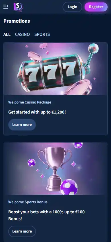 Lunar Spins Casino screenshot 6