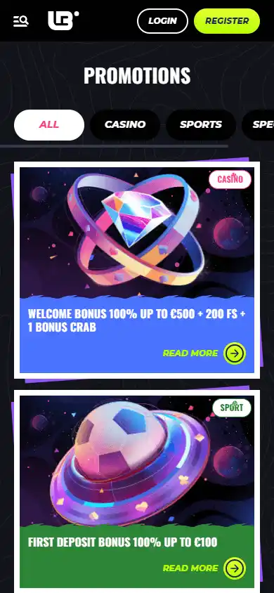 LunuBet Casino screenshot 6