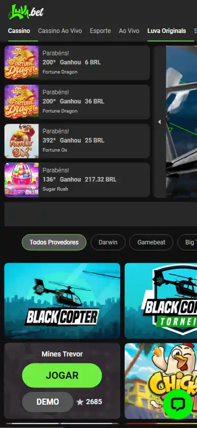 Luva.bet Casino screenshot 2