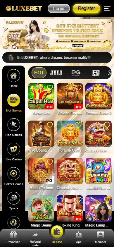 LUXEBET Casino screenshot 6