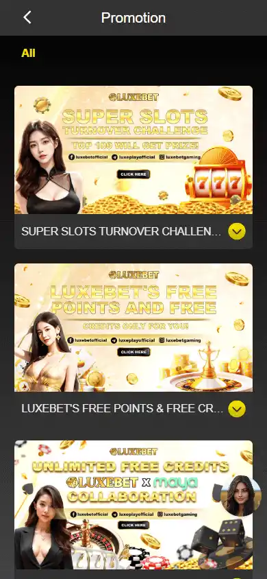 LUXEBET Casino screenshot 7