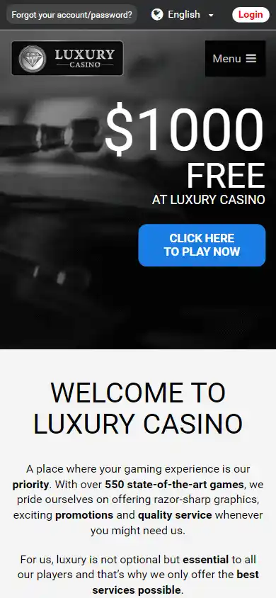 Luxury Casino screenshot 4