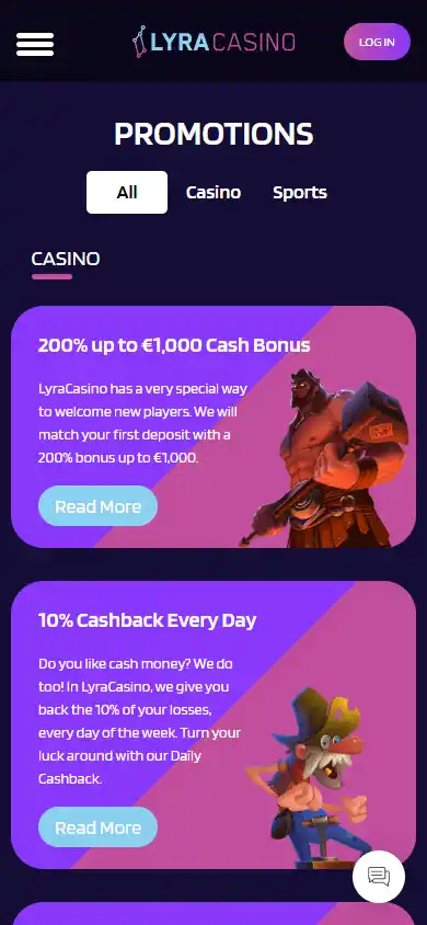 LyraCasino screenshot 6