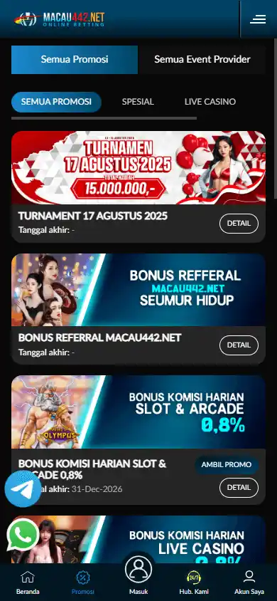 MACAU442.NET Casino screenshot 6