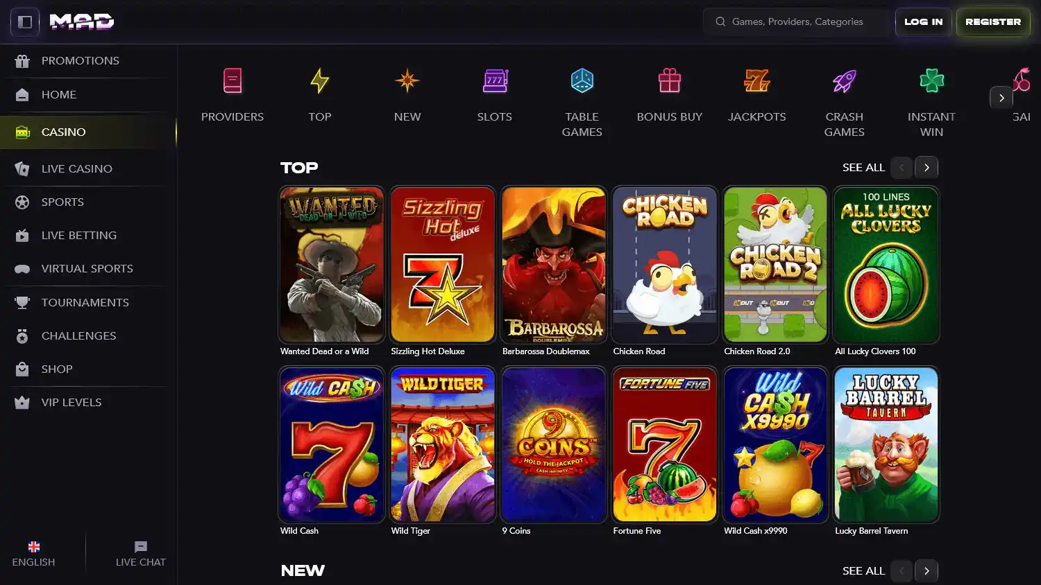 MadCasino screenshot 2