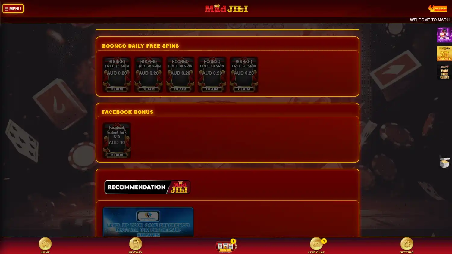 MADJILI Casino screenshot 4