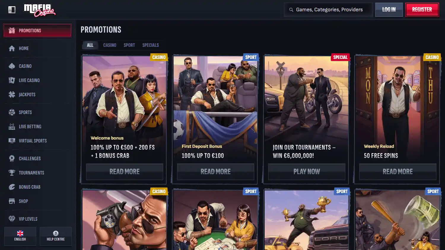 Mafia Casino screenshot 3
