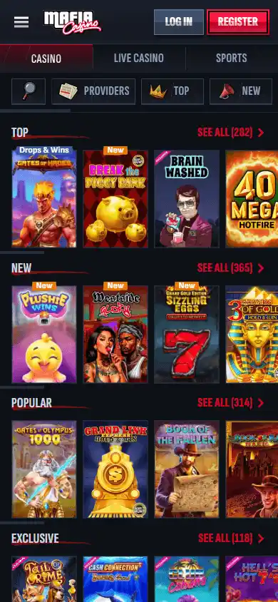 Mafia Casino screenshot 5