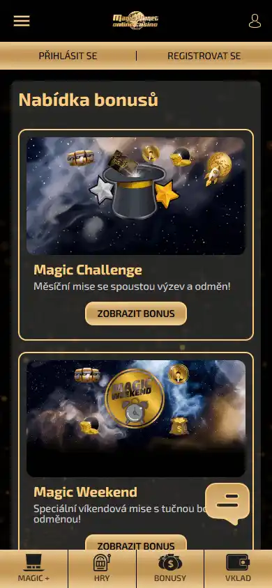 Magic Planet Online Casino screenshot 6