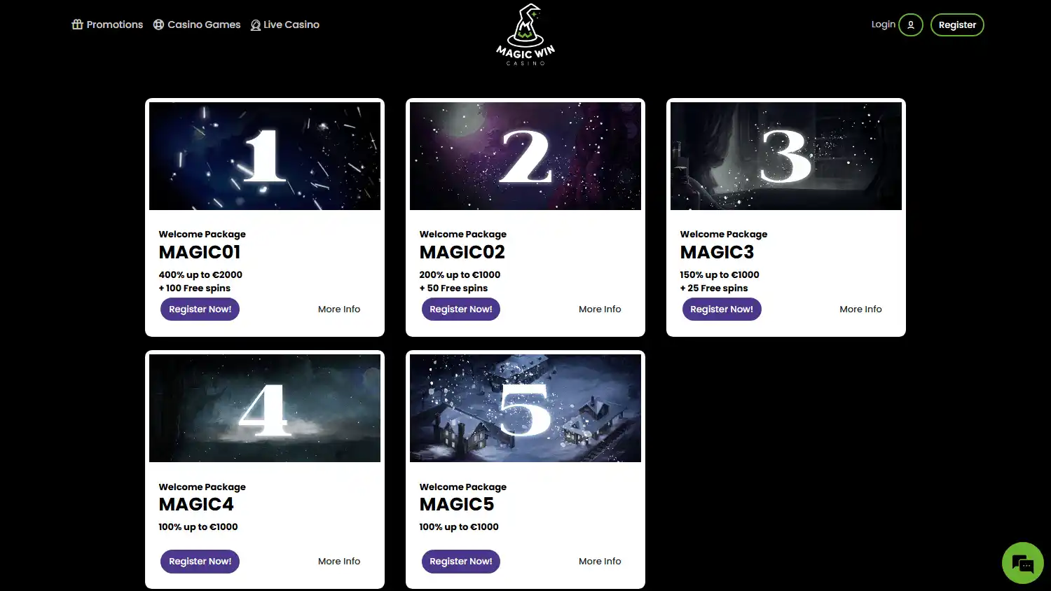 Magic Win Casino screenshot 3