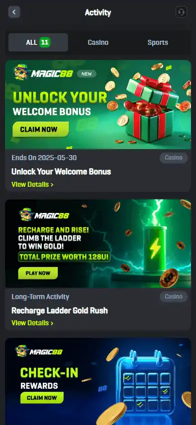 Magic88 Casino screenshot 4