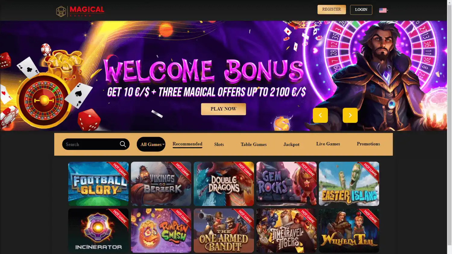 Magical Casino screenshot 1