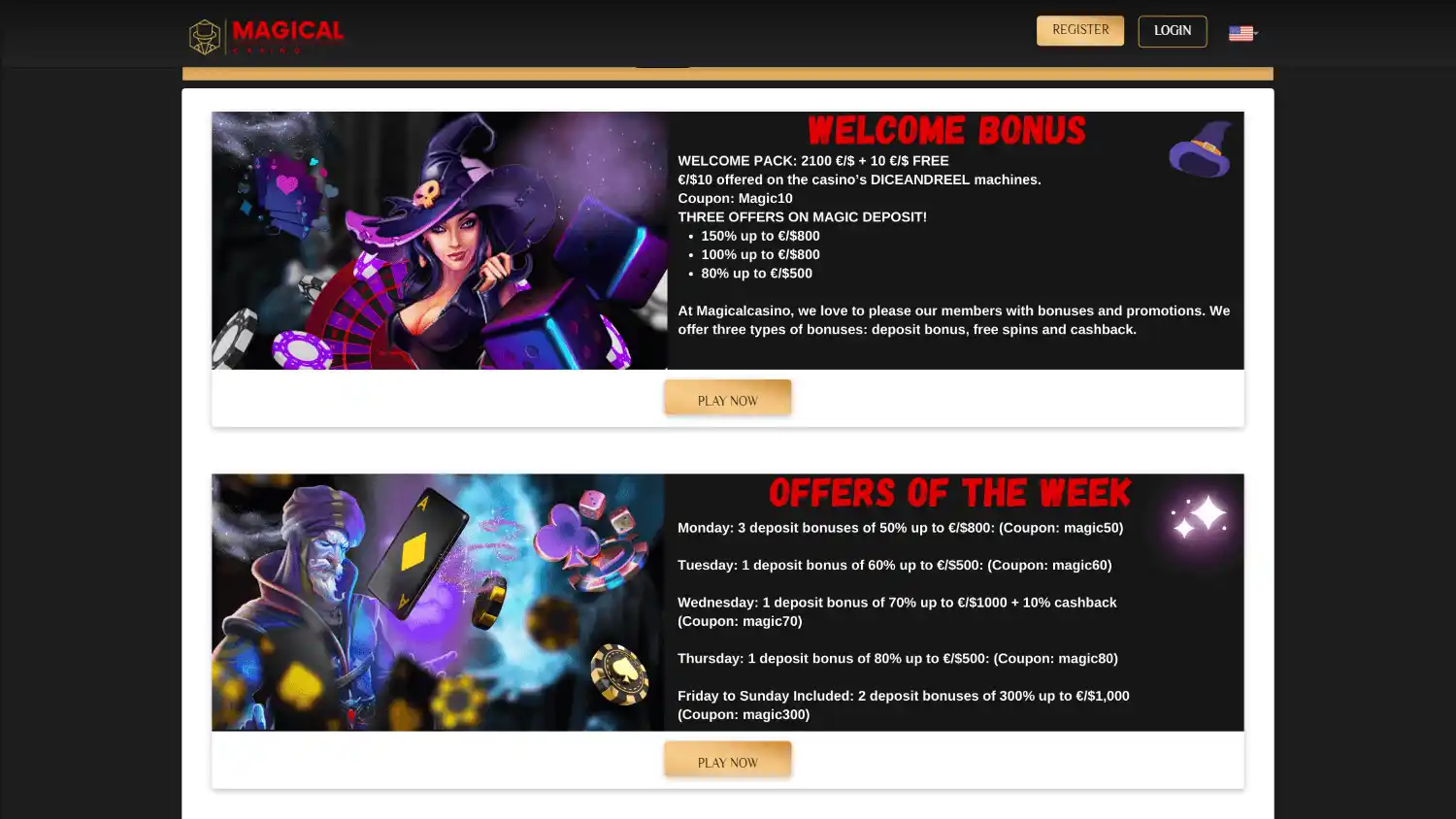 Magical Casino screenshot 3