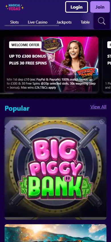 Magical Vegas Casino screenshot 4
