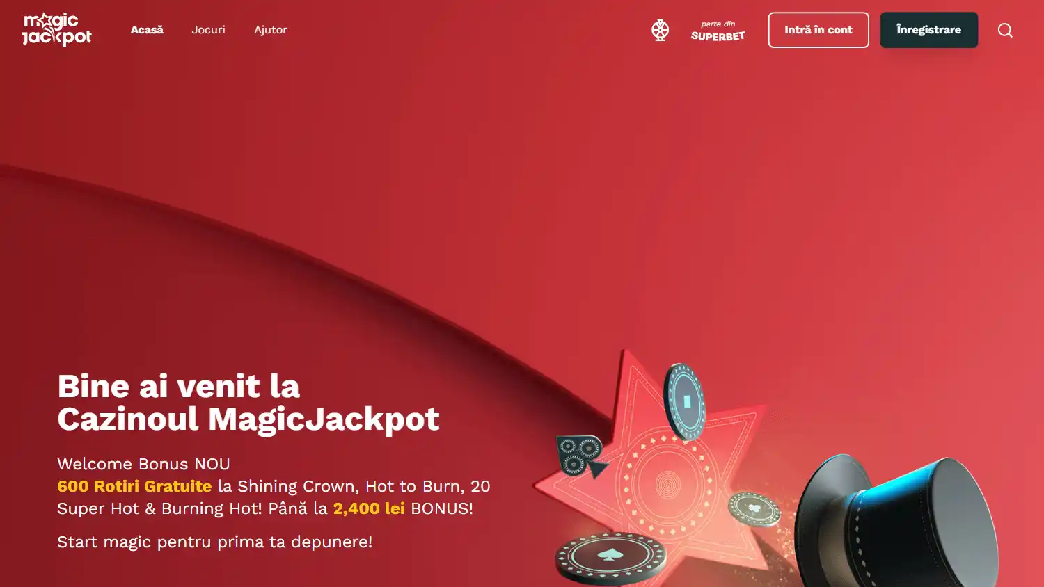 MagicJackpot Casino screenshot 2