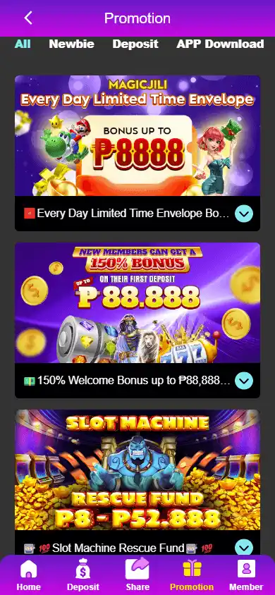 MagicJili Casino screenshot 6