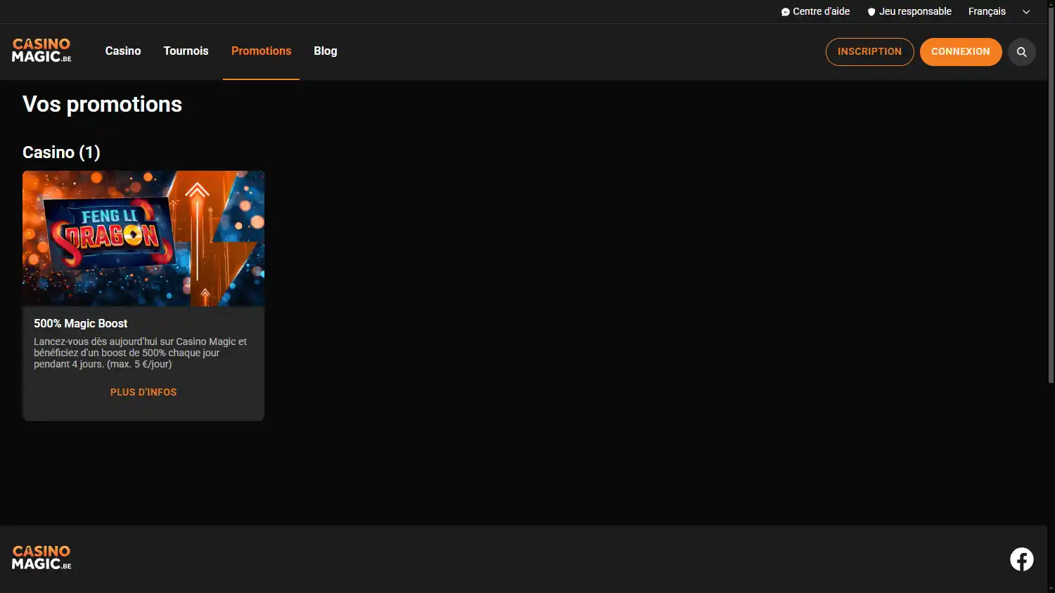 MagicWins Casino screenshot 3
