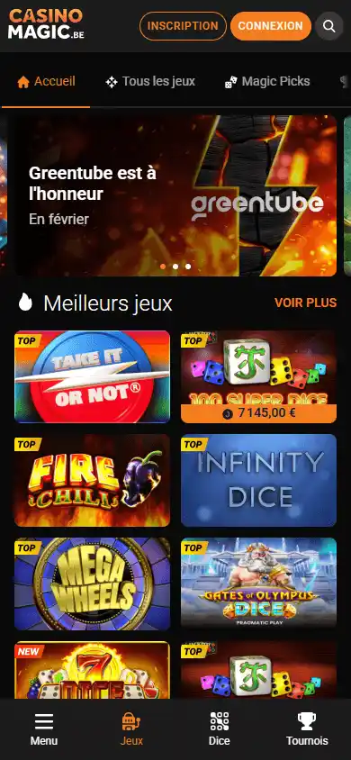 MagicWins Casino screenshot 4