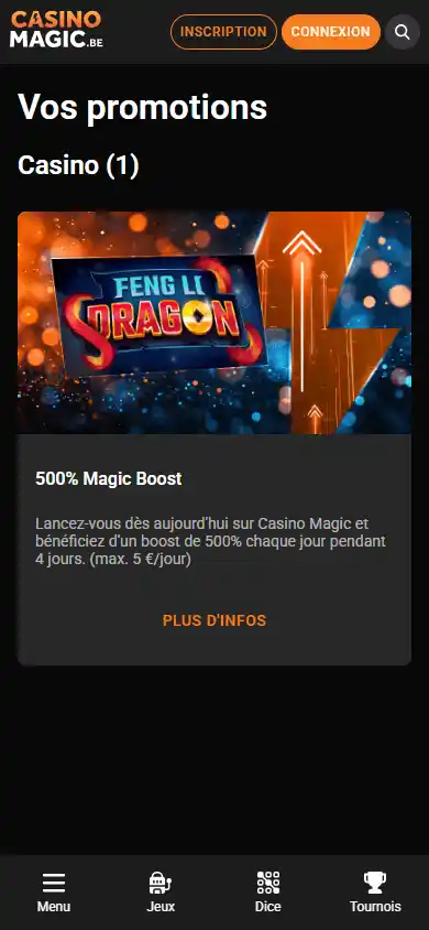 MagicWins Casino screenshot 6