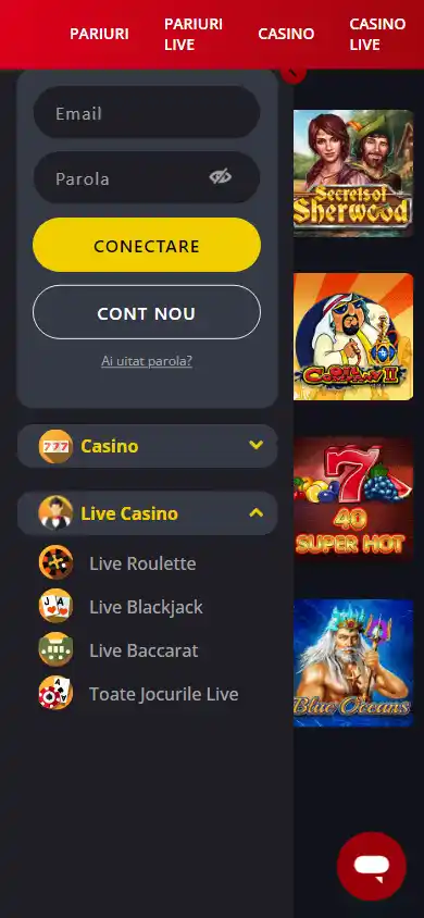 Magnumbet Casino screenshot 4