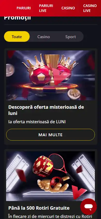 Magnumbet Casino screenshot 5