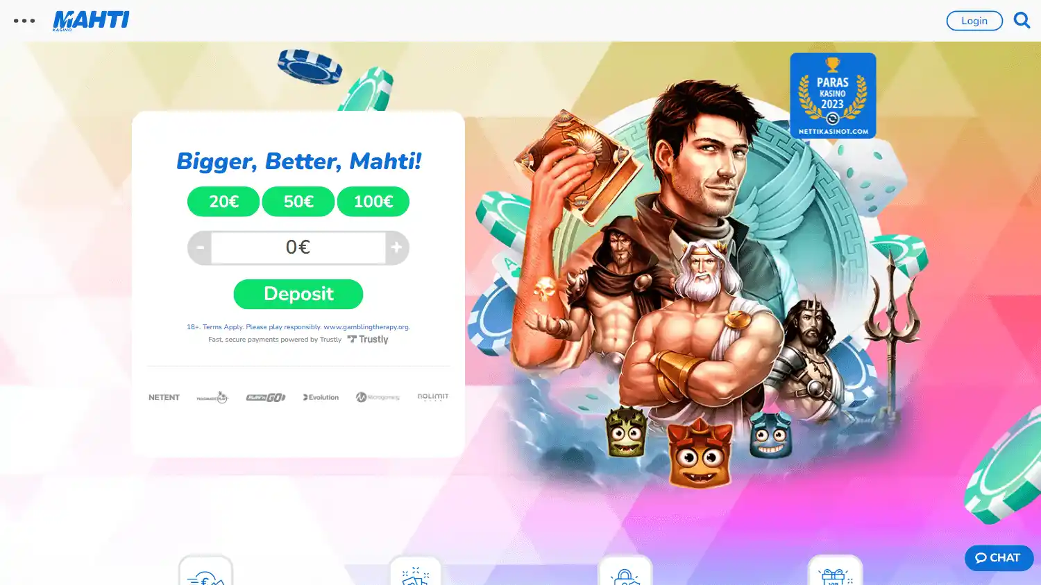Mahti Casino screenshot 1