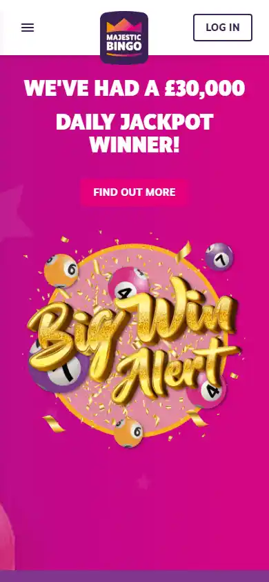 Majestic Bingo Casino screenshot 4