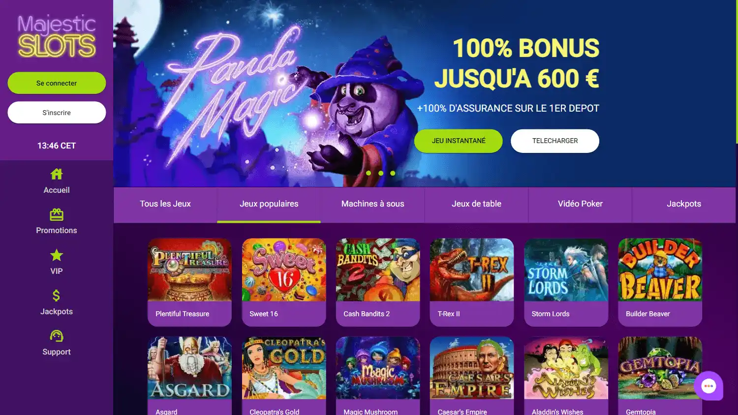 Majestic Slots Club Casino screenshot 2