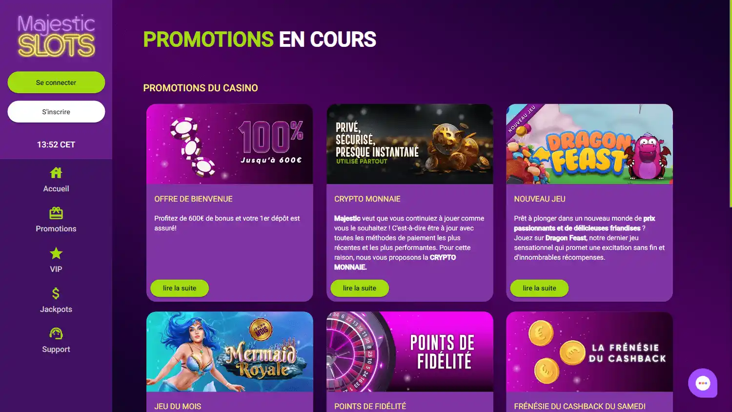 Majestic Slots Club Casino screenshot 3