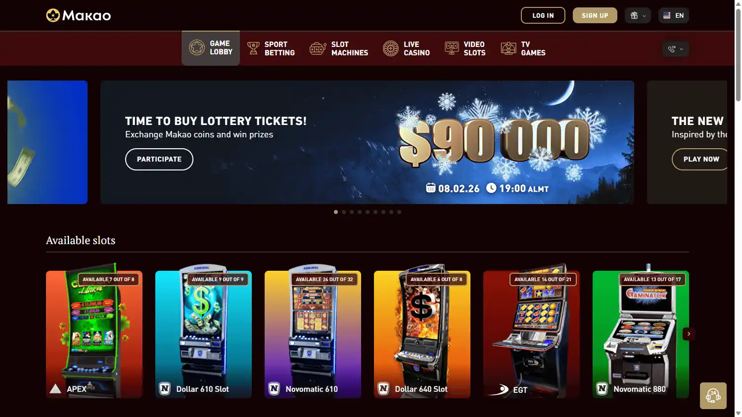 Makao Casino screenshot 1