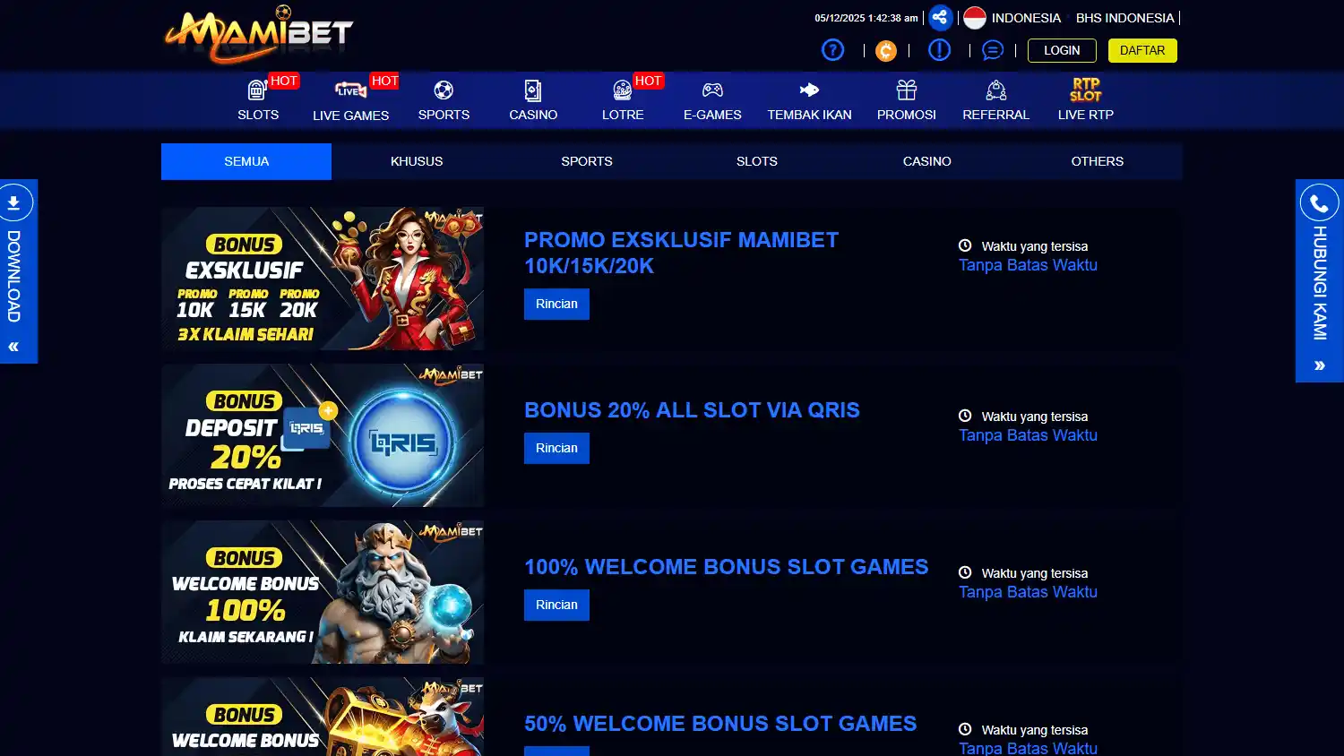MAMIBET Casino screenshot 3