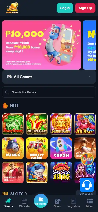 Mangowin Casino screenshot 4