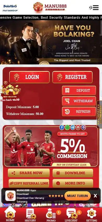 MANU888 Casino screenshot 4