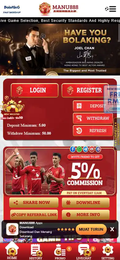 MANU888 Casino screenshot 5