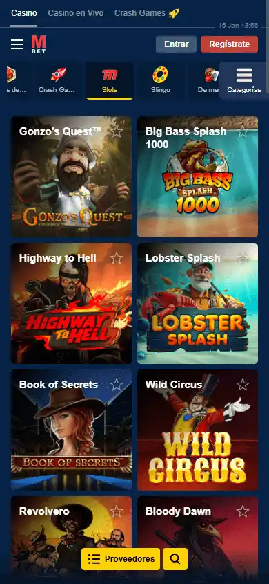 Marathonbet Casino ES screenshot 5