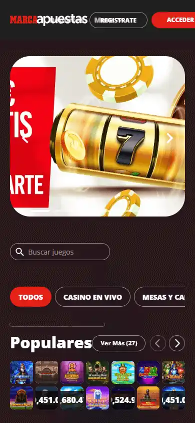 MARCA Apuestas Casino screenshot 4